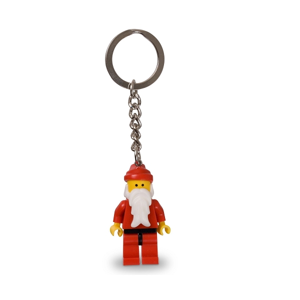 LEGO Nøglering julemand minifigur