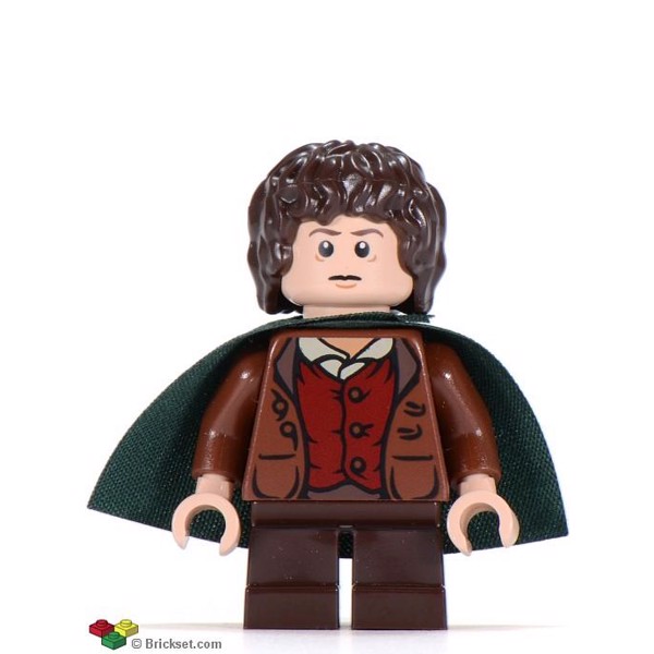  Frodo Baggins - Mørkegrøn kappe
