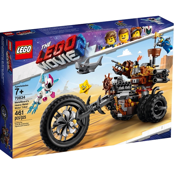 Image of MetalBeard's Heavy Metal Motor Trike! - 70834 - LEGO Movie 2 (70834)