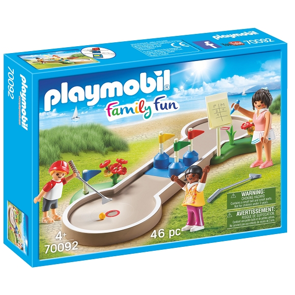 Playmobil Family Fun Minigolf - PL70092 - PLAYMOBIL Family Fun