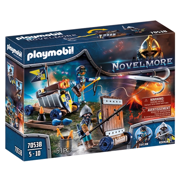 Playmobil Knights Novelmore angrebstrop - PL70538 - PLAYMOBIL Knights