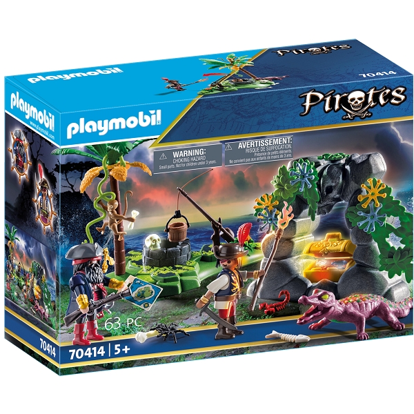 Playmobil Pirates Pirat-skatteskjulested - PL70414 - PLAYMOBIL Pirates
