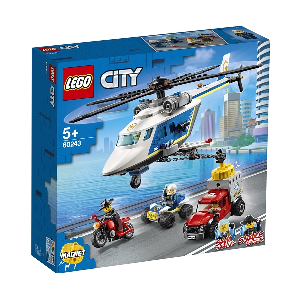 Image of Politihelikopterjagt - 60243 - LEGO City (60243)