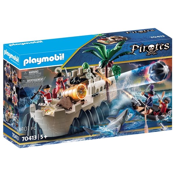 Playmobil Pirates Rødjakkebastion - PL70413 - PLAYMOBIL Pirates