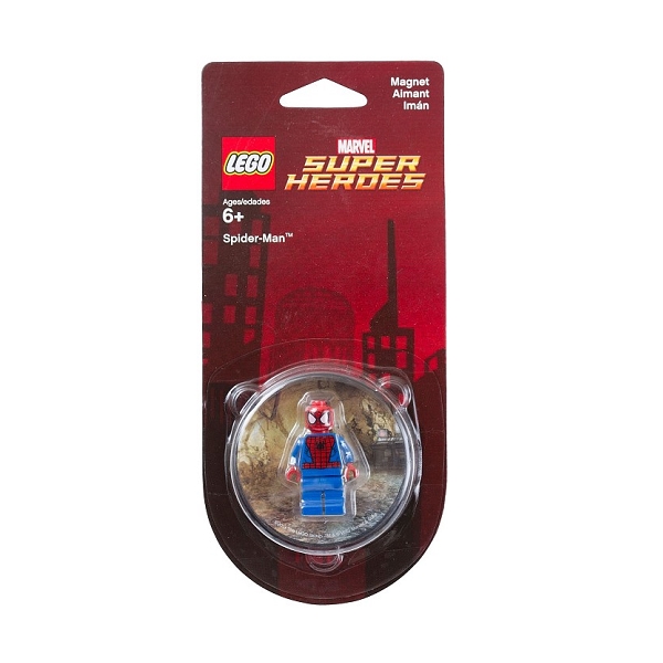 Spiderman køleskabsmagnet - LEGO  Super Heroes