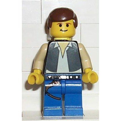 LEGO Star Wars Han Solo, blå ben