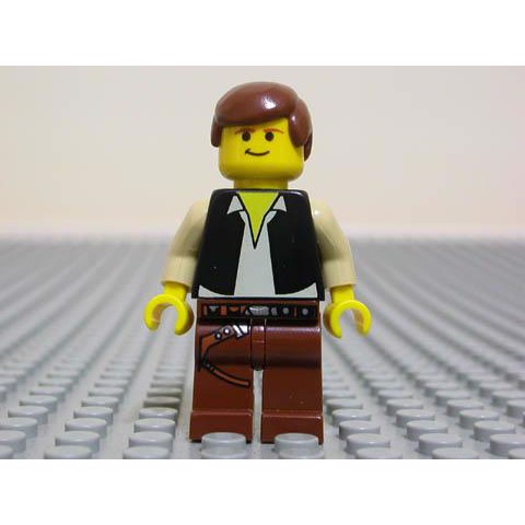 LEGO Star Wars Han Solo, brune ben med hylster