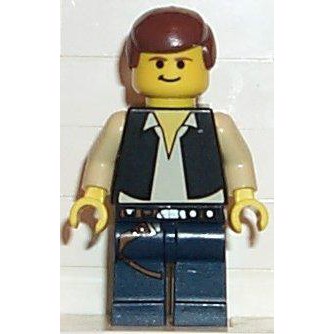 LEGO Star Wars Han Solo, mørkeblå ben