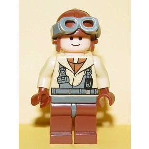 LEGO Star Wars Naboo Fighter Pilot - beige jakke