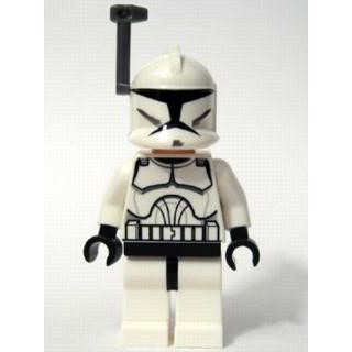 LEGO Star Wars Clone Trooper Clone Wars med mørk blågrå hjelmantenne