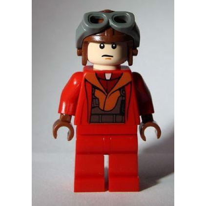 LEGO Star Wars Naboo Fighter Pilot - Rød flyverdragt