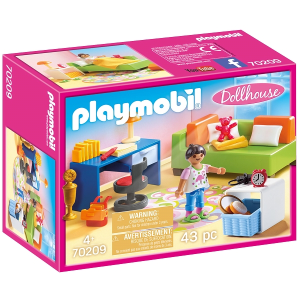 Playmobil Dollhouse Teenageværelse - PL70209 - PLAYMOBIL Dollhouse