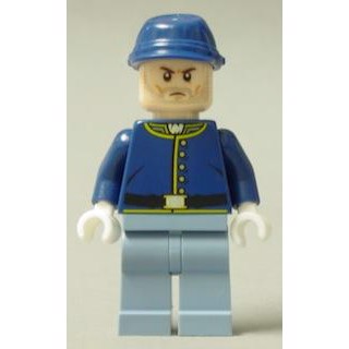 LEGO Lone Ranger Cavalry Soldier, brune øjenbryn - LEGOÂ® Lone RangerÂ®