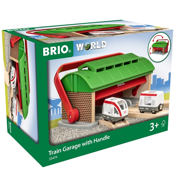 Brio Toggarage med bærehåndtag - 2020 - BRIO