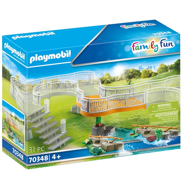 Image of Udvidelsessæt oplevelses-zoo - PLAYMOBIL Family Fun (PL70348)