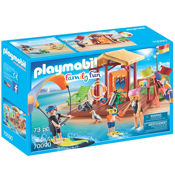 Image of Undervisning i vandsport - PL70090 - PLAYMOBIL Family Fun (PL70090)